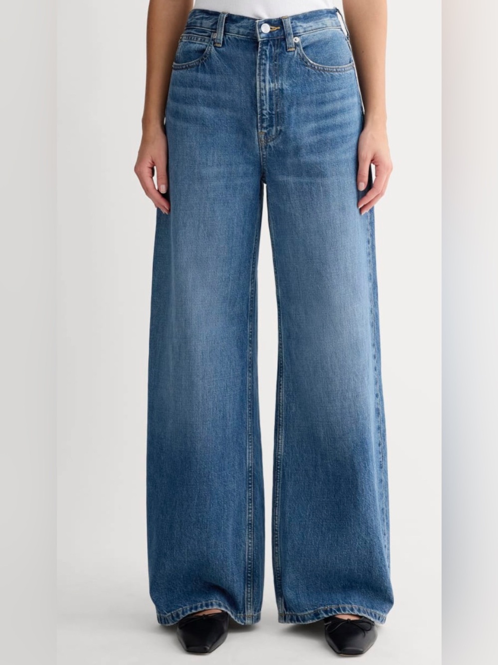 New Everlane THE OG BAGGY JEAN in Ricky Size 28 - Picture 11 of 12